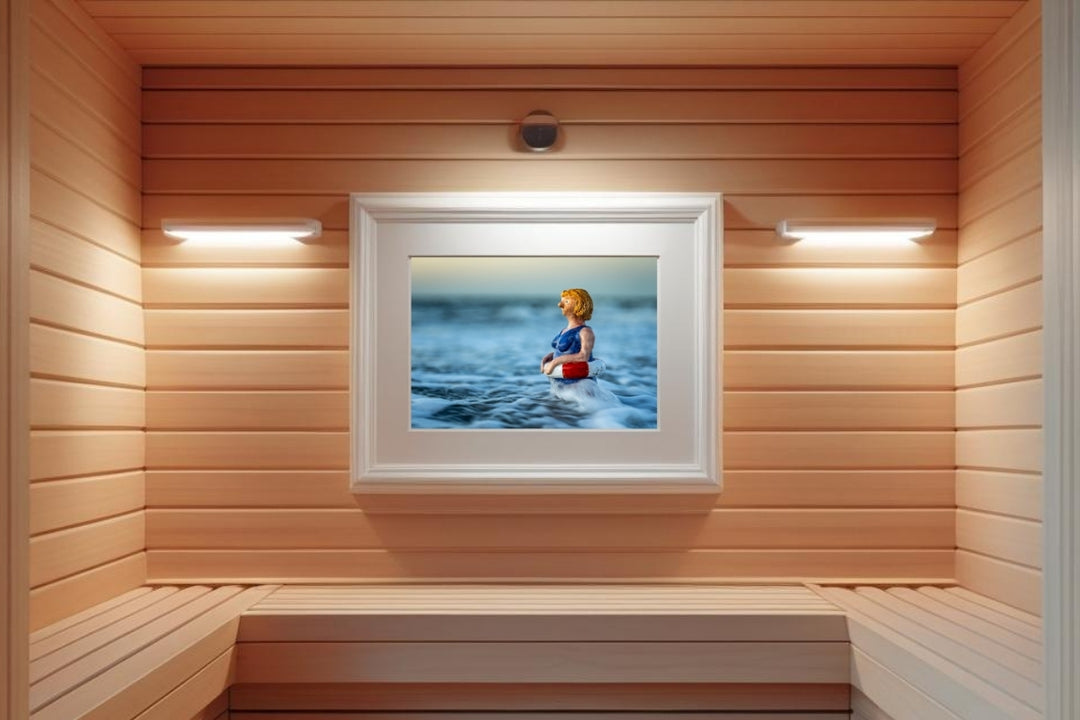 Kunstdruck "Polly im Meer"