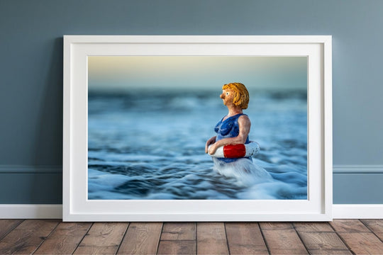Kunstdruck "Polly im Meer"