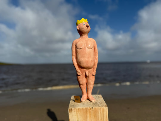 Strandmensch "König"