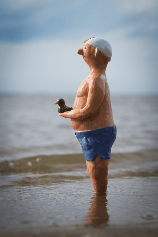 Fine Art Postkarte "Pietje"