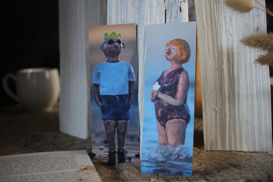 Strandmenschen Lesezeichen