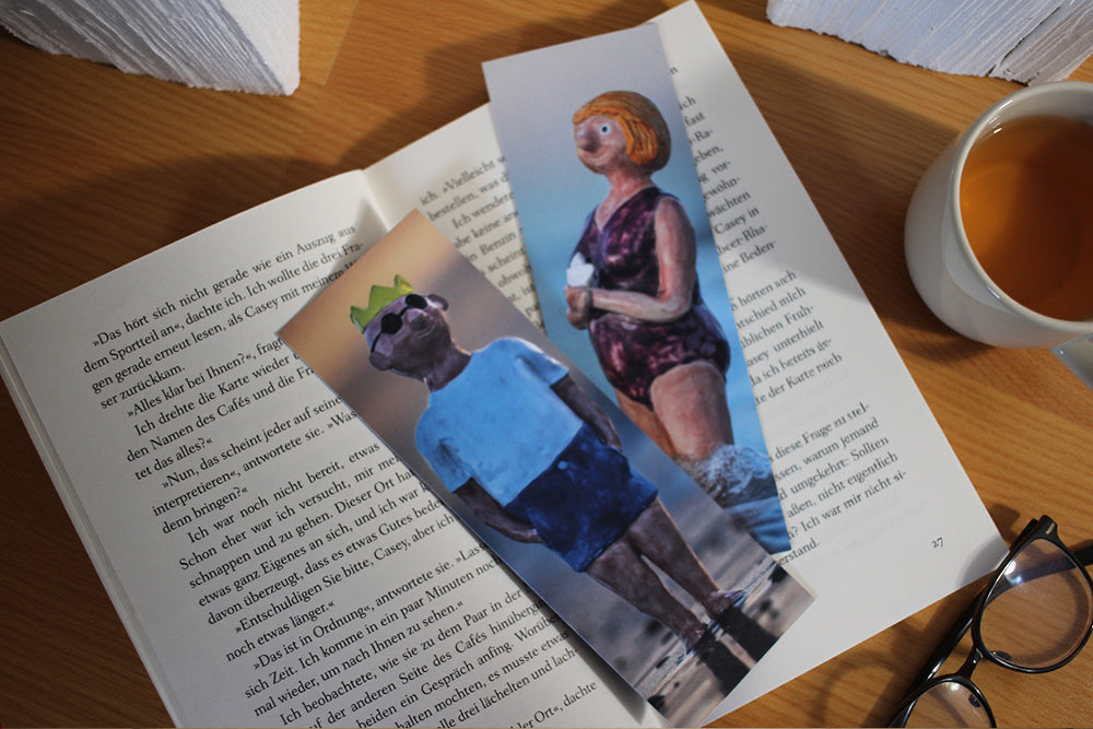 Strandmenschen Lesezeichen