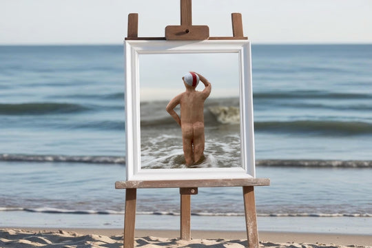 Kunstdruck "Meergucker"