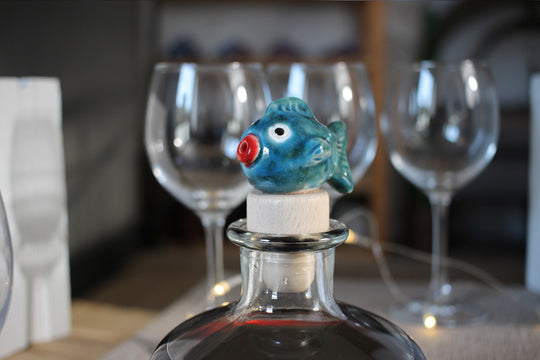 Fisch - Weinflaschen Verschluss