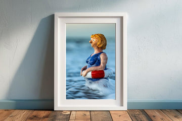 Kunstdruck "Polly im Meer"
